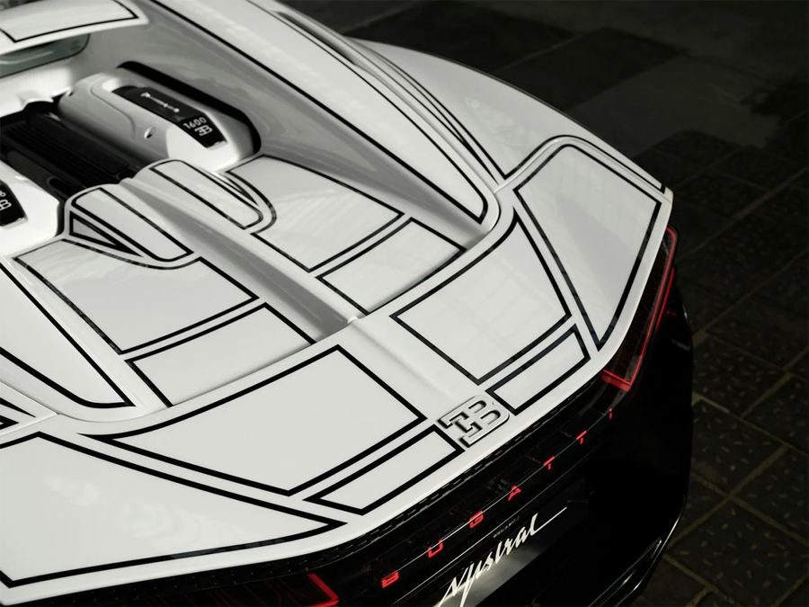 Bugatti's One-Off W16 Mistral Blanc Éternel Is a Rolling Work of Art