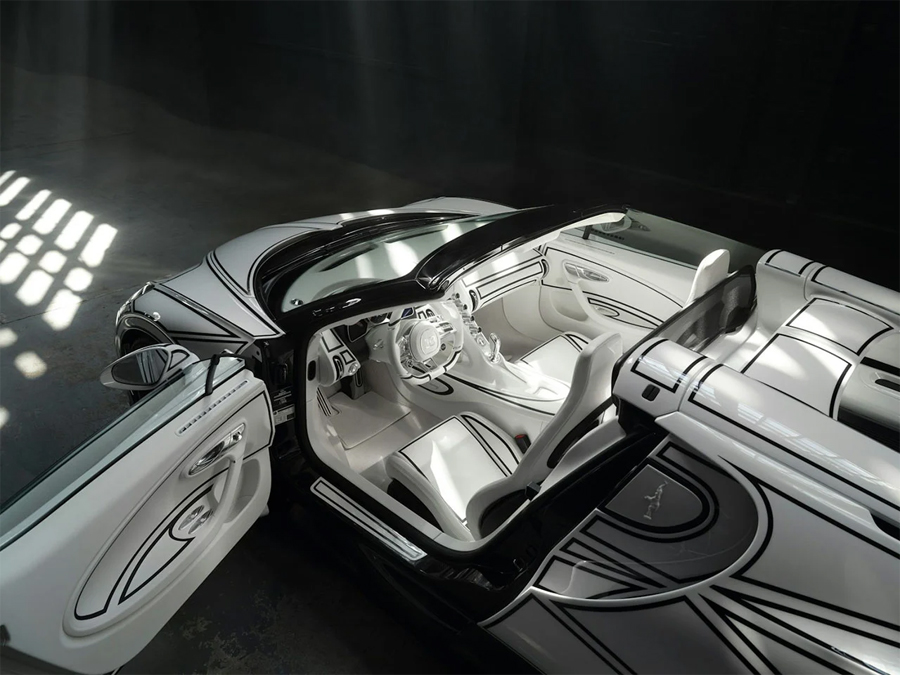 Bugatti's One-Off W16 Mistral Blanc Éternel Is a Rolling Work of Art