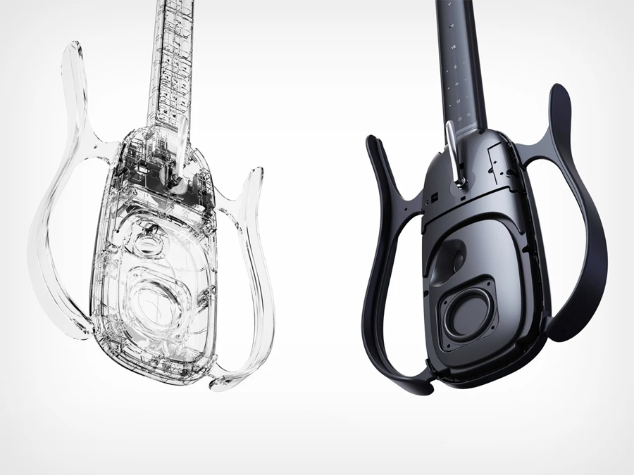 RIFFMATE Reinvents the Electric Guitar with a Stringless AI-Powered Design