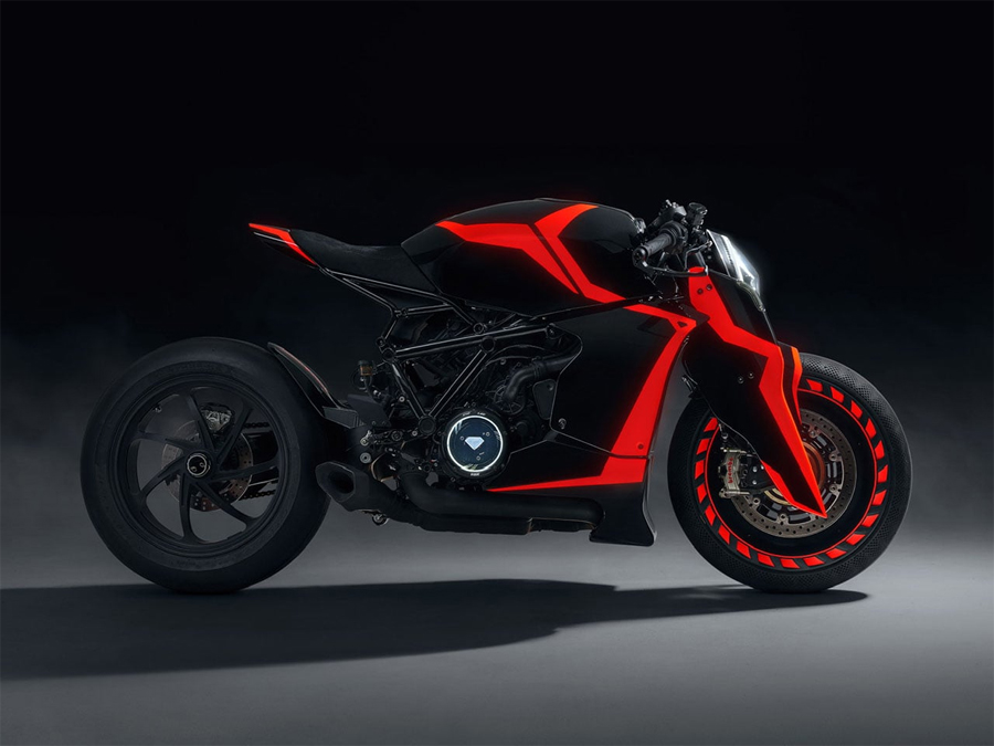 Diamond Atelier’s DA#22 ULTRON Is a 205-HP Hyperbike Built Like a Sci-Fi Machine