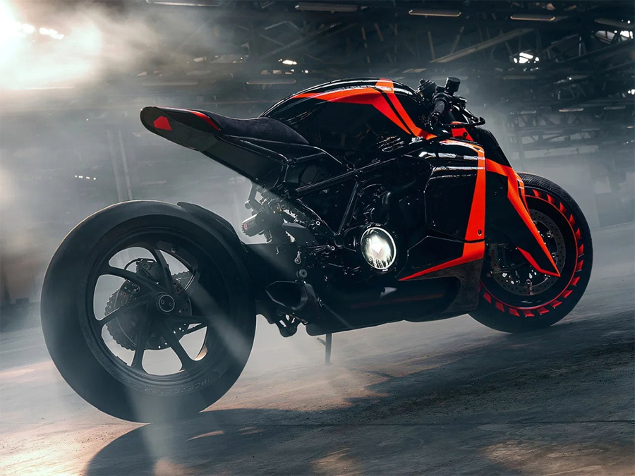 Diamond Atelier’s DA#22 ULTRON Is a 205-HP Hyperbike Built Like a Sci-Fi Machine
