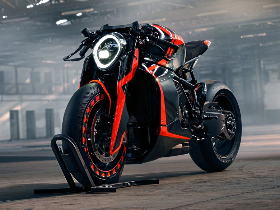 Diamond Atelier’s DA#22 ULTRON Is a 205-HP Hyperbike Built Like a Sci-Fi Machine