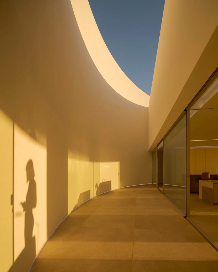 This Madrid House Is Built Around Five Interlocking Cylinders