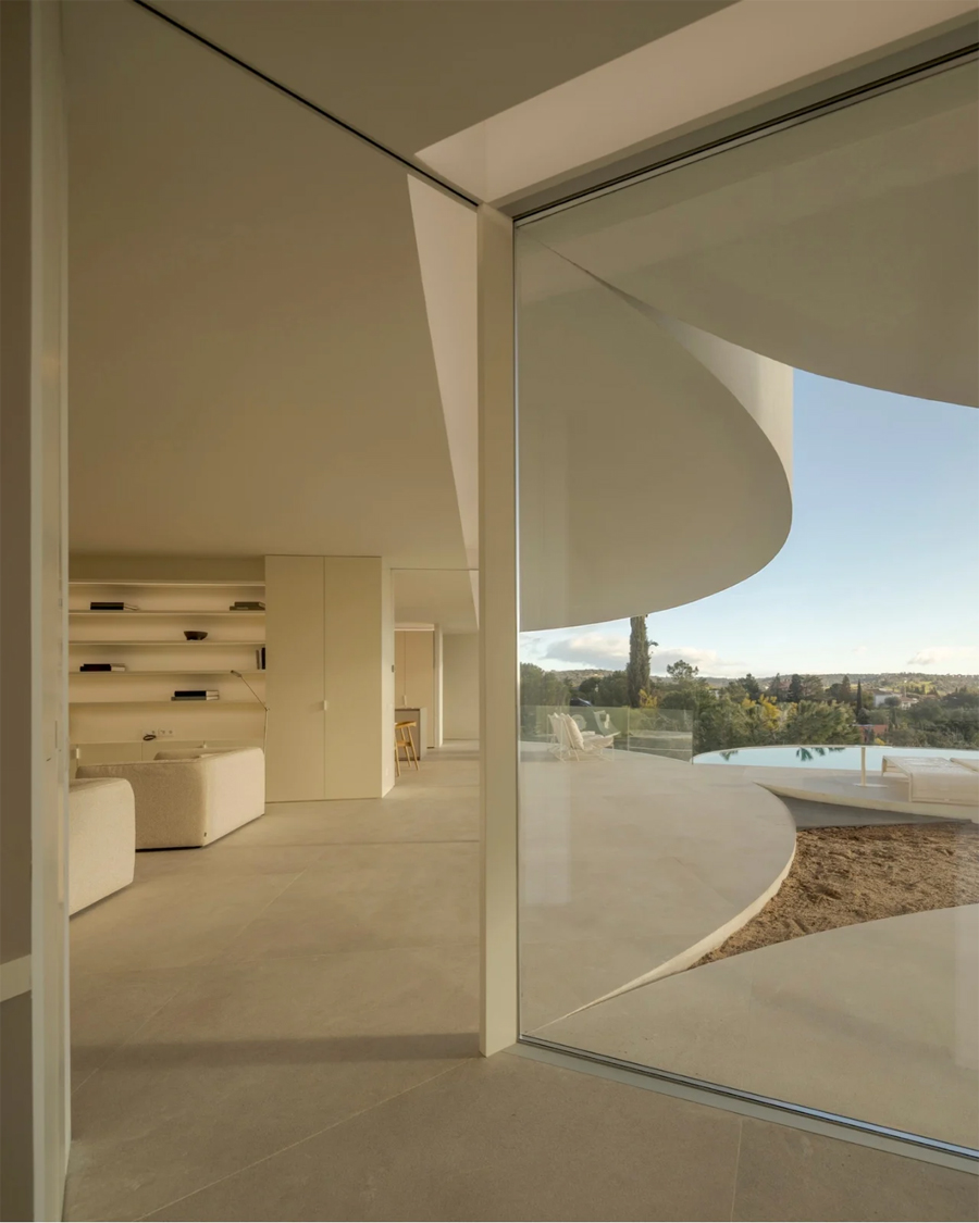 This Madrid House Is Built Around Five Interlocking Cylinders