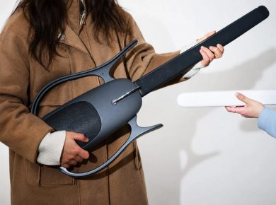 RIFFMATE Reinvents the Electric Guitar with a Stringless AI-Powered Design