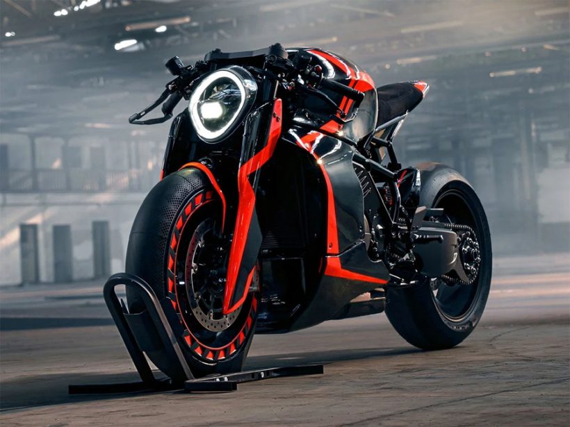 Diamond Atelier’s DA#22 ULTRON Is a 205-HP Hyperbike Built Like a Sci-Fi Machine