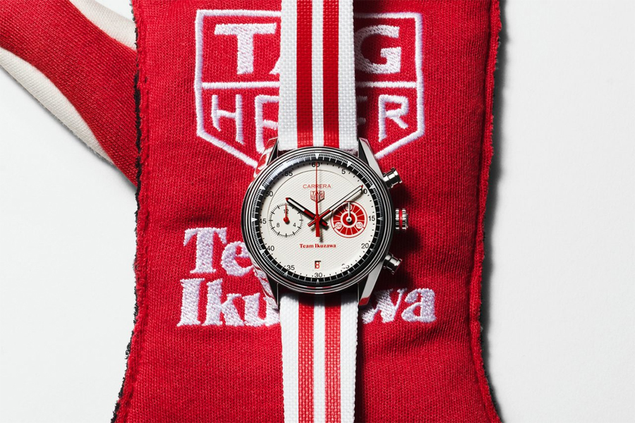 TAG Heuer Celebrates Japanese Racing Heritage with the Carrera Chronograph x Team Ikuzawa