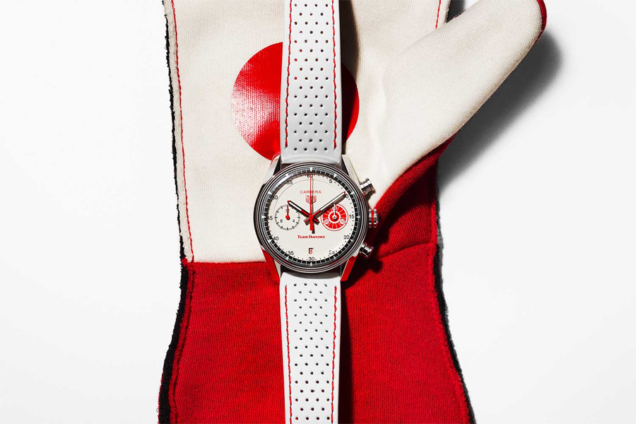 TAG Heuer Celebrates Japanese Racing Heritage with the Carrera Chronograph x Team Ikuzawa