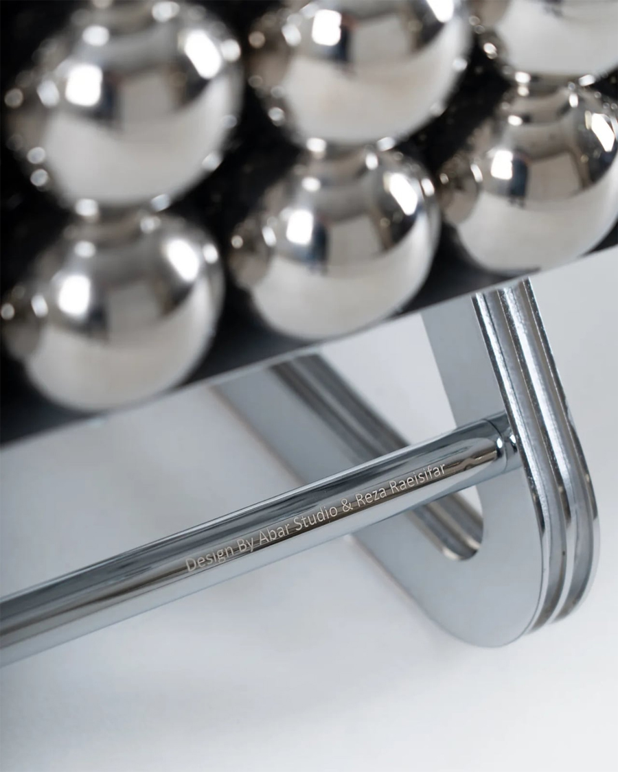 Chrome Spheres Become Sculptural Furniture in the Wishes Collection
