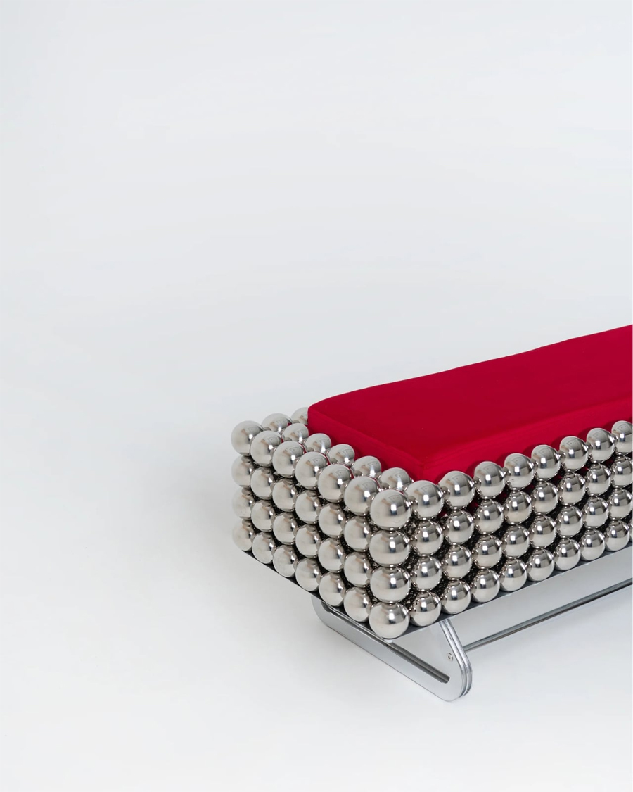 Chrome Spheres Become Sculptural Furniture in the Wishes Collection