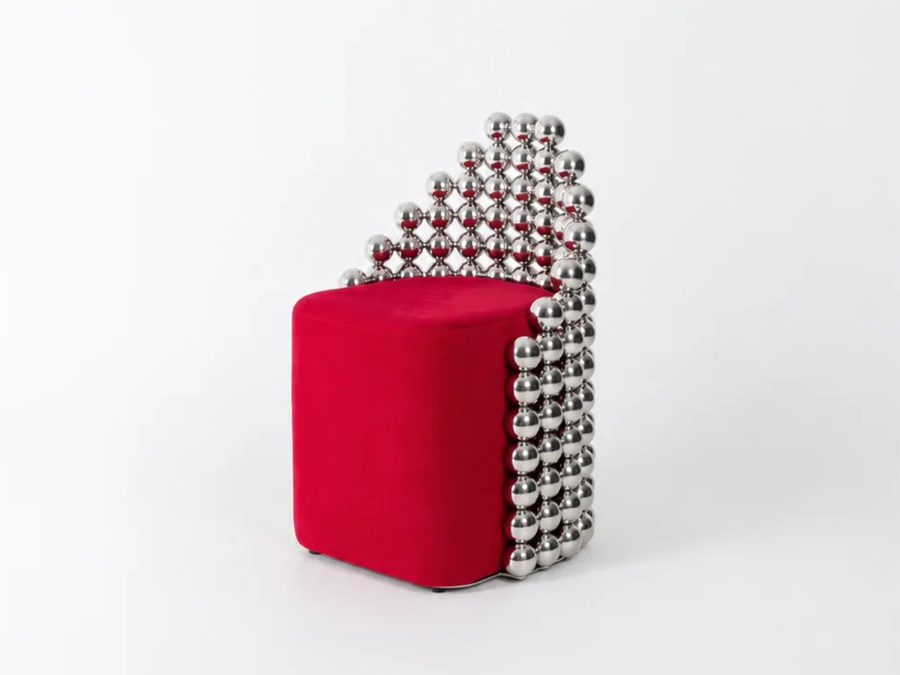 Chrome Spheres Become Sculptural Furniture in the Wishes Collection