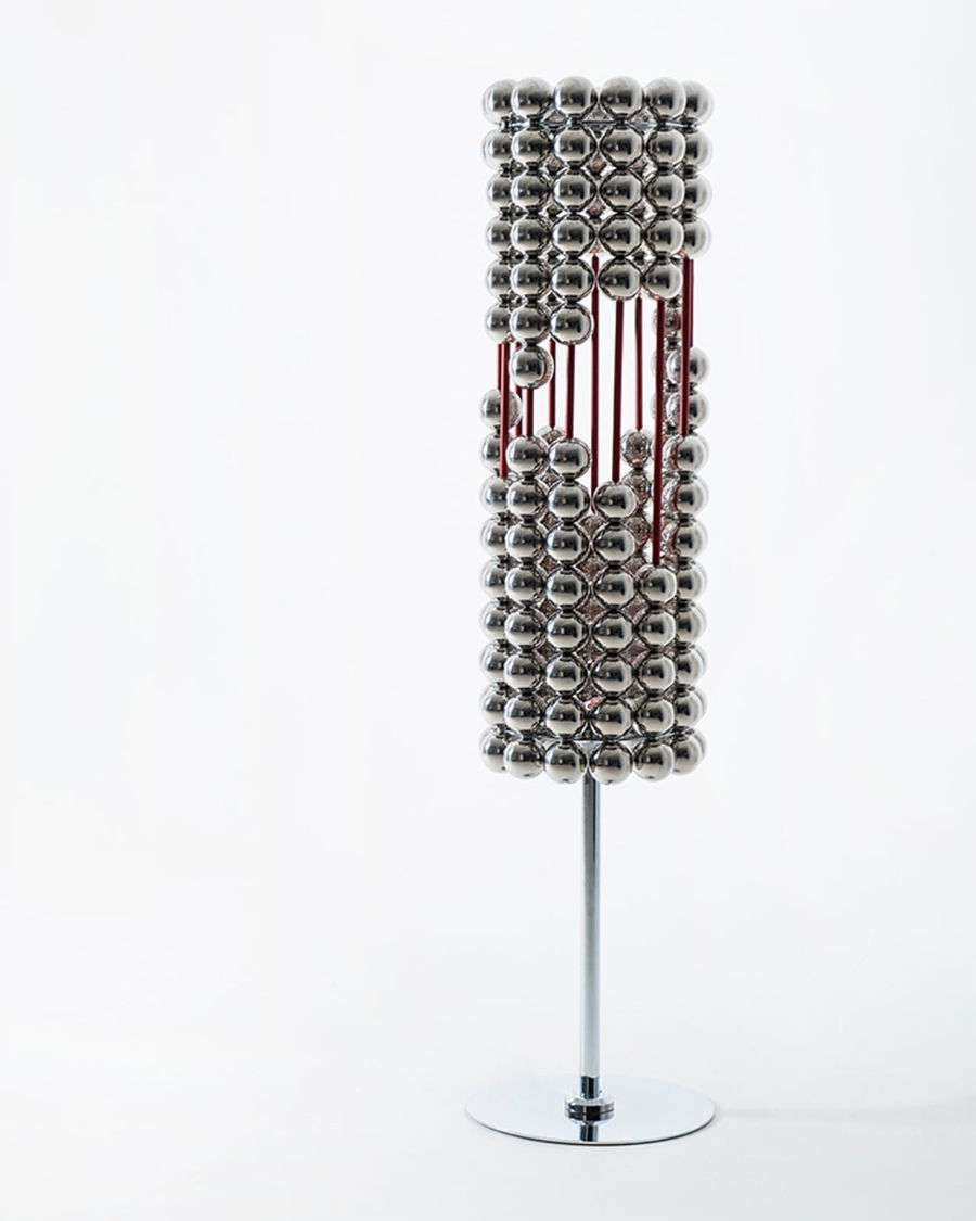 Chrome Spheres Become Sculptural Furniture in the Wishes Collection