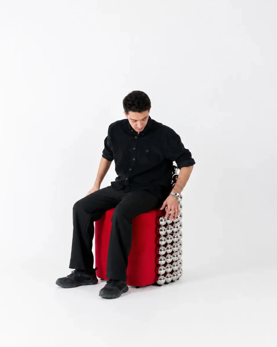 Chrome Spheres Become Sculptural Furniture in the Wishes Collection