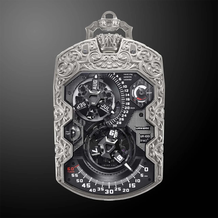 Urwerk's Hand-Carved Pocket Watch Is Designed to Track Time for 1,000 Years