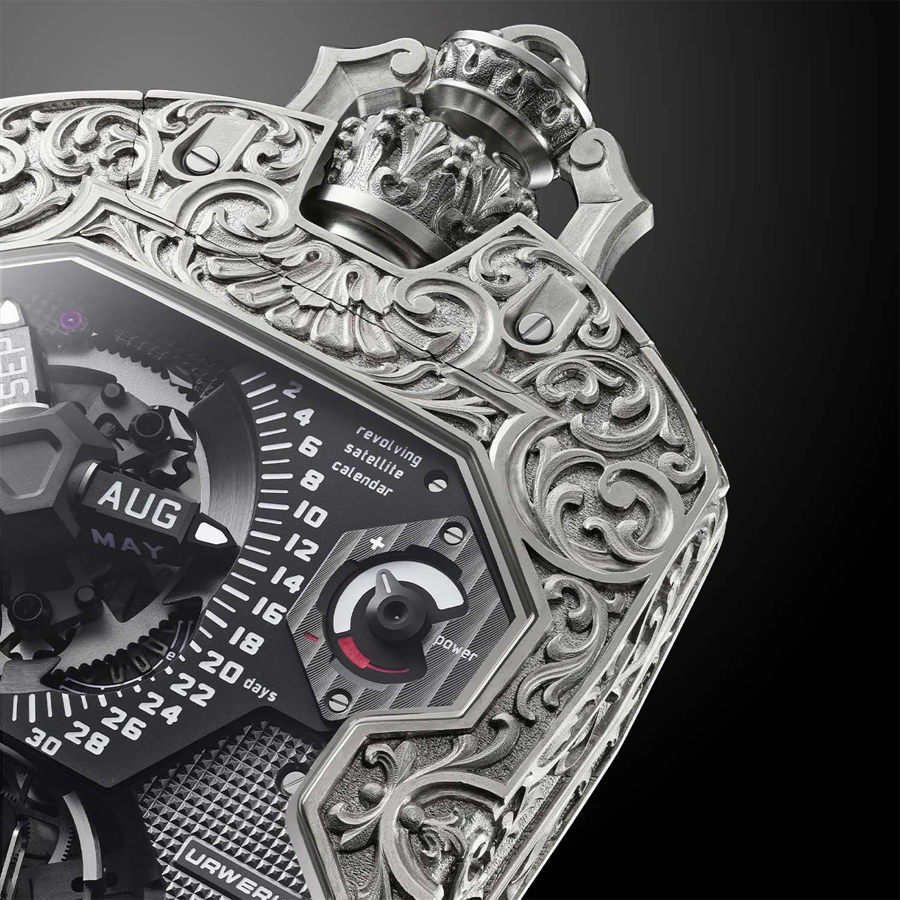 Urwerk's Hand-Carved Pocket Watch Is Designed to Track Time for 1,000 Years