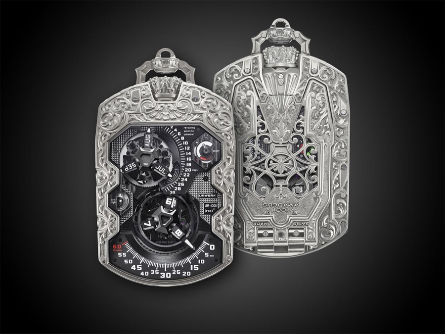 Urwerk's Hand-Carved Pocket Watch Is Designed to Track Time for 1,000 Years