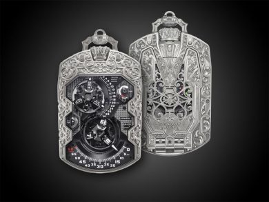 Urwerk's Hand-Carved Pocket Watch Is Designed to Track Time for 1,000 Years