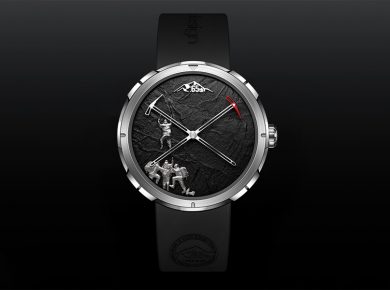 CIGA Design Turns Everest’s Bedrock into a Mechanical Watch