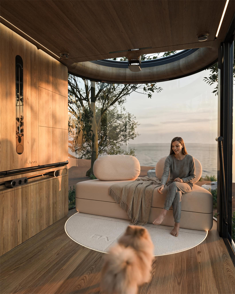 Lavvu Modular Homes Put Panoramic Views at the Center of Compact Living