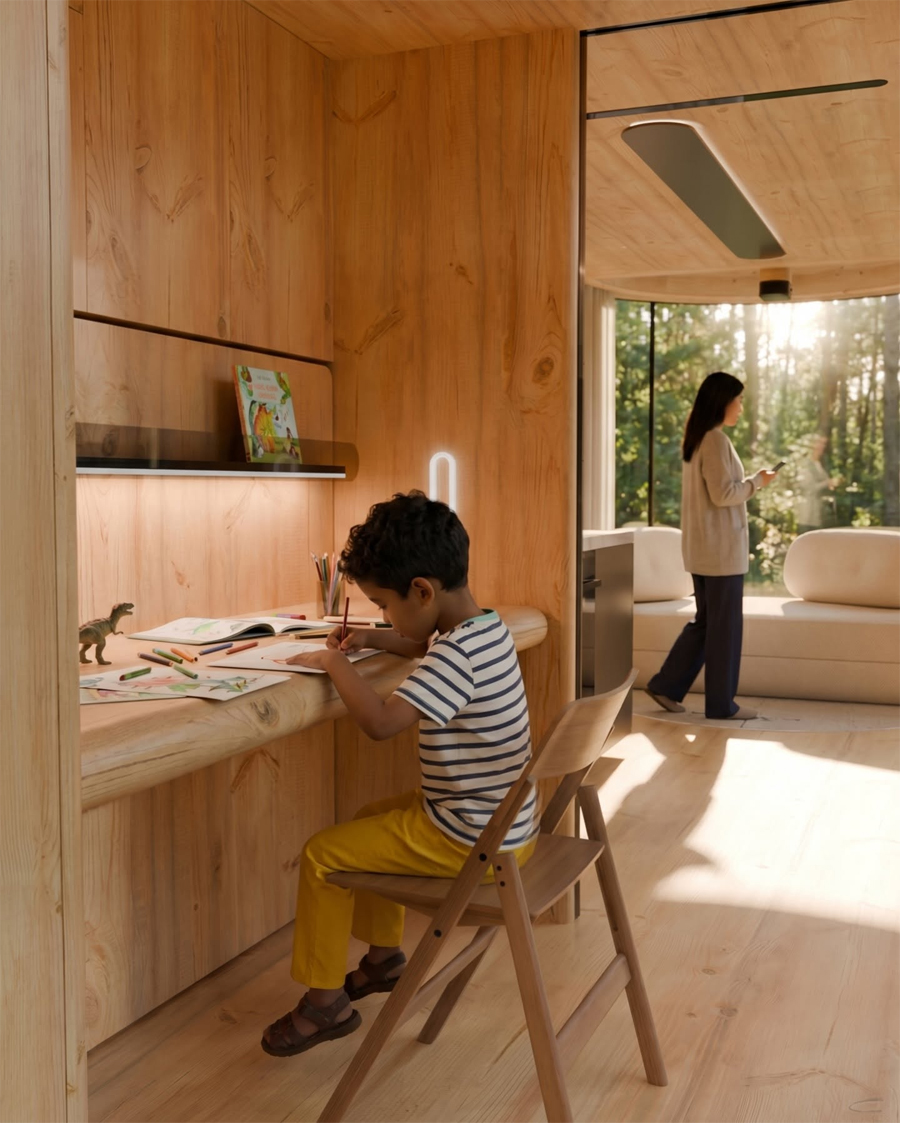 Lavvu Modular Homes Put Panoramic Views at the Center of Compact Living
