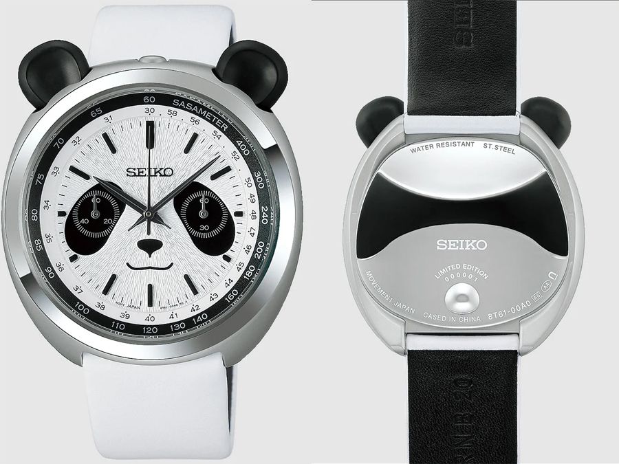 Seiko Turns the Classic Panda Chronograph Into an Actual Panda