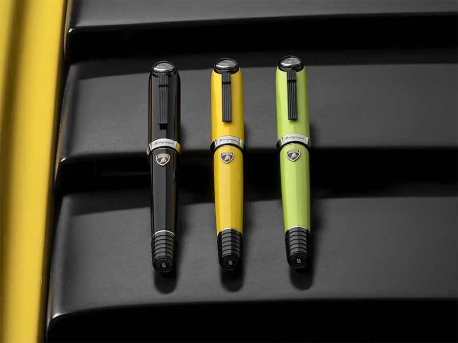 Lamborghini Miura Fountain Pen Turns an Iconic Pop-Up Headlight Into a Working Mechanism