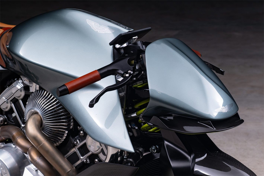 Aston Martin AMB 001 Is a Turbocharged Superbike With Hypercar DNA