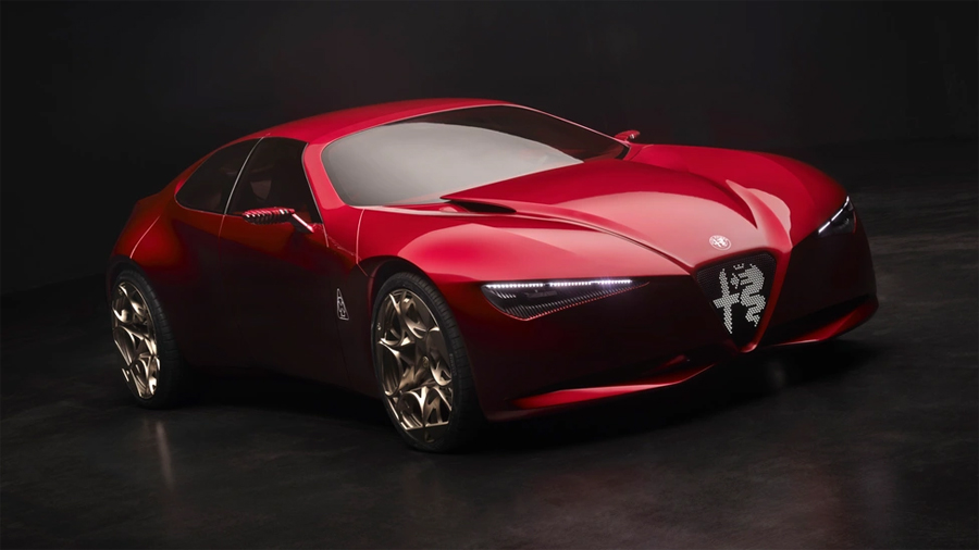 Alfa Romeo Cuorerosso Reimagines Italian Design