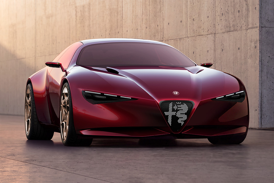Alfa Romeo Cuorerosso Reimagines Italian Design