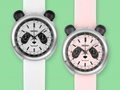 Seiko Turns the Classic Panda Chronograph Into an Actual Panda