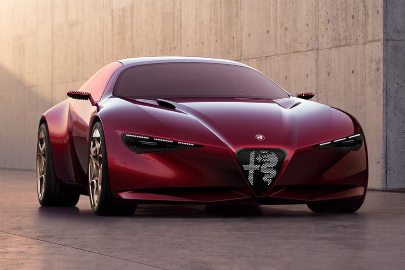 Alfa Romeo Cuorerosso Reimagines Italian Design