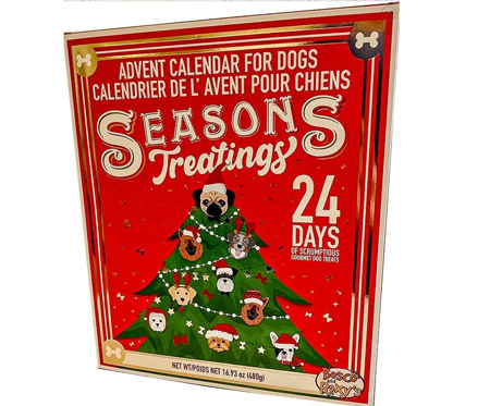 Bosco & Roxy's 24 Dog Days of Christmas Advent Treat Calendar