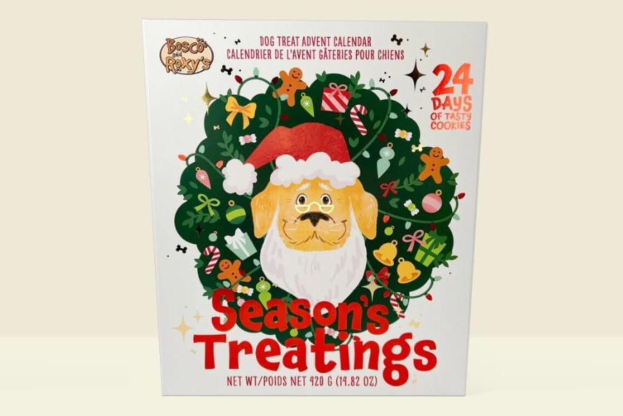 Bosco & Roxy's 24 Dog Days of Christmas Advent Treat Calendar 