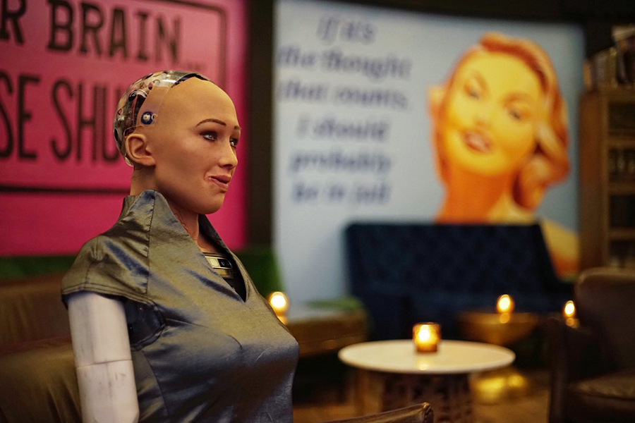 Sophia AI Humanoid Robot