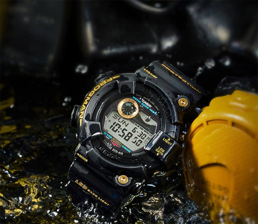 Casio G-Shock FROGMAN GW-8230B-9AJR Titanium - The Best Digital Watch for Diving