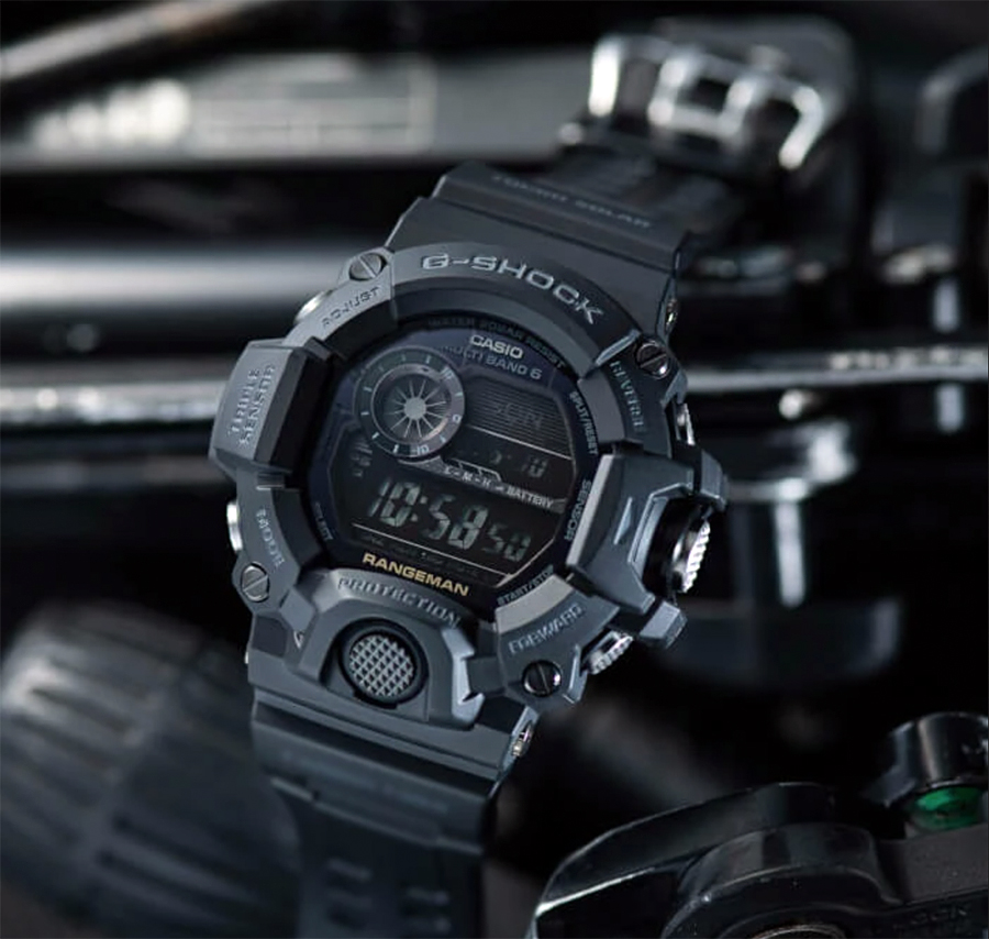Casio G-Shock GW-9400-1 Black - The Most Shock-Resistant Digital Watch
