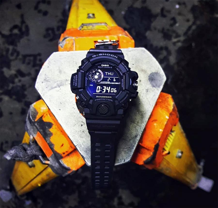 Casio G-Shock GW-9400-1 Black - The Most Shock-Resistant Digital Watch