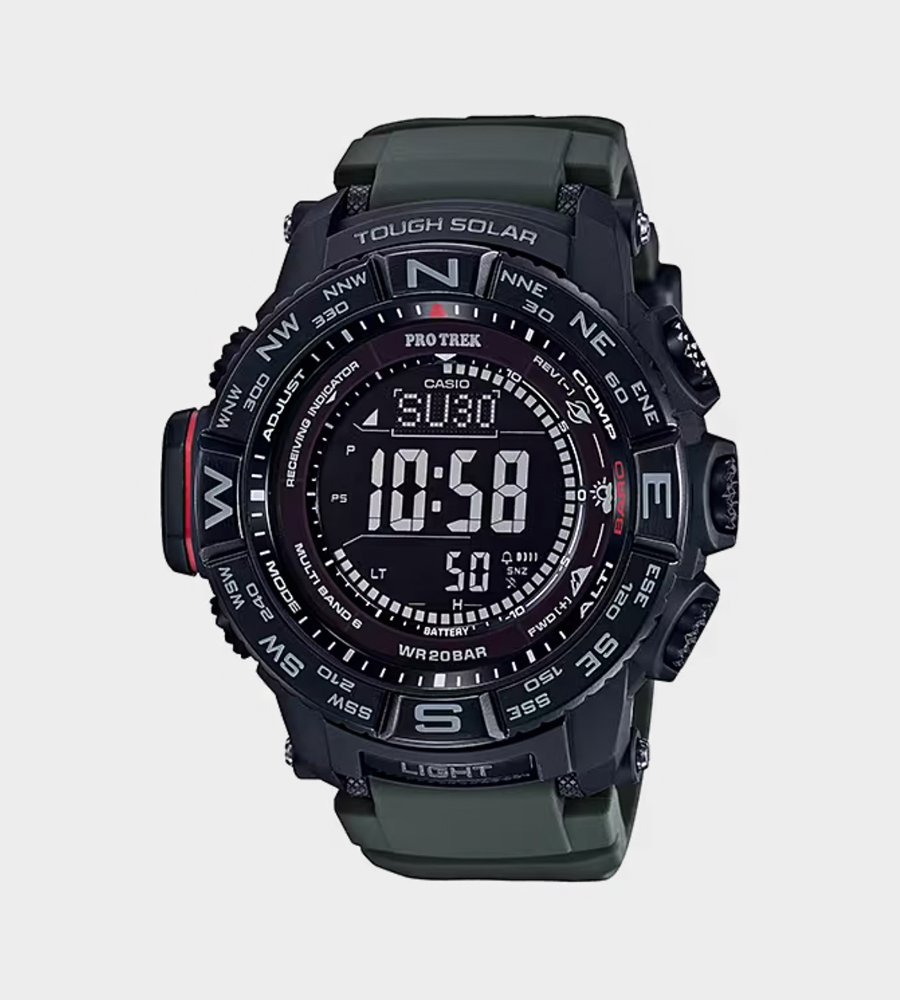 Casio Pro Trek Tough Solar Powered Watch - The Epitome of Multifunctionality