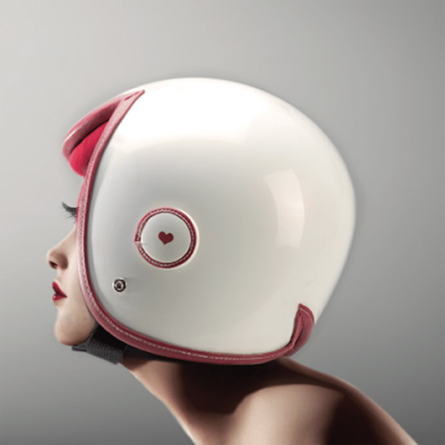 Luxy Vespa Helmet by Daniel Don Chang