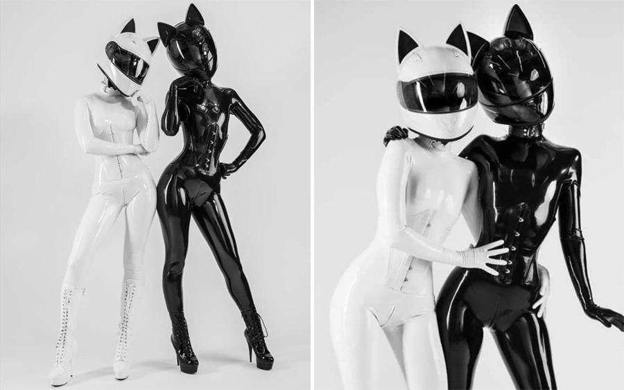 Neko-Helmet by Nitrinos