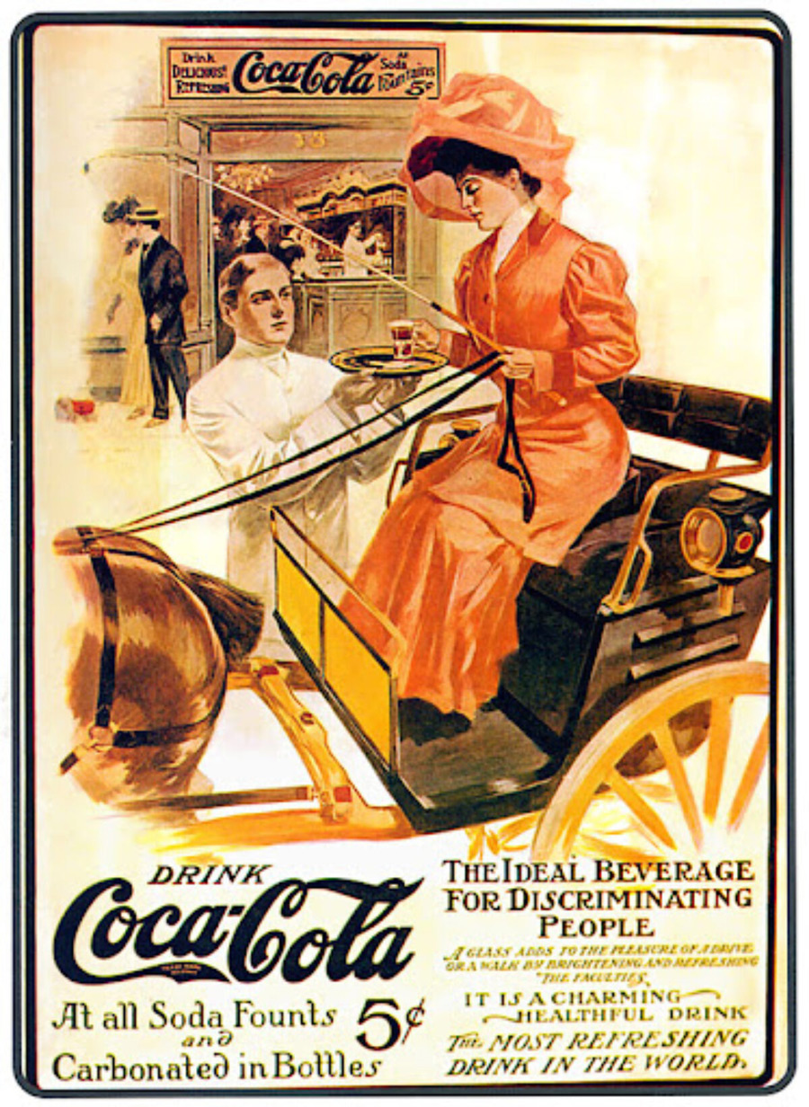 1886-1900s Coca Cola Advertising Posters