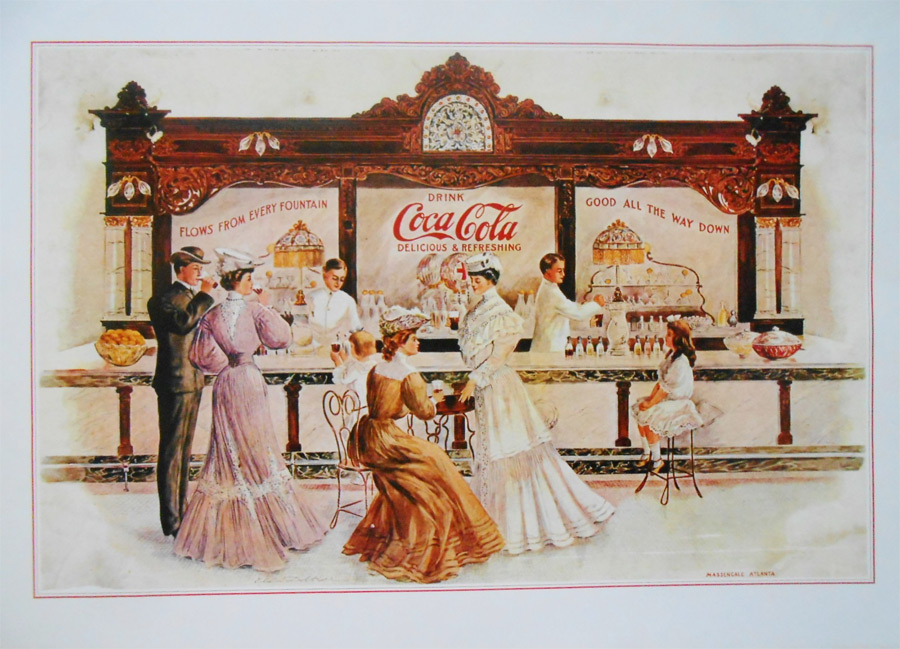 1900s-1920s Coca Cola Advertising Posters