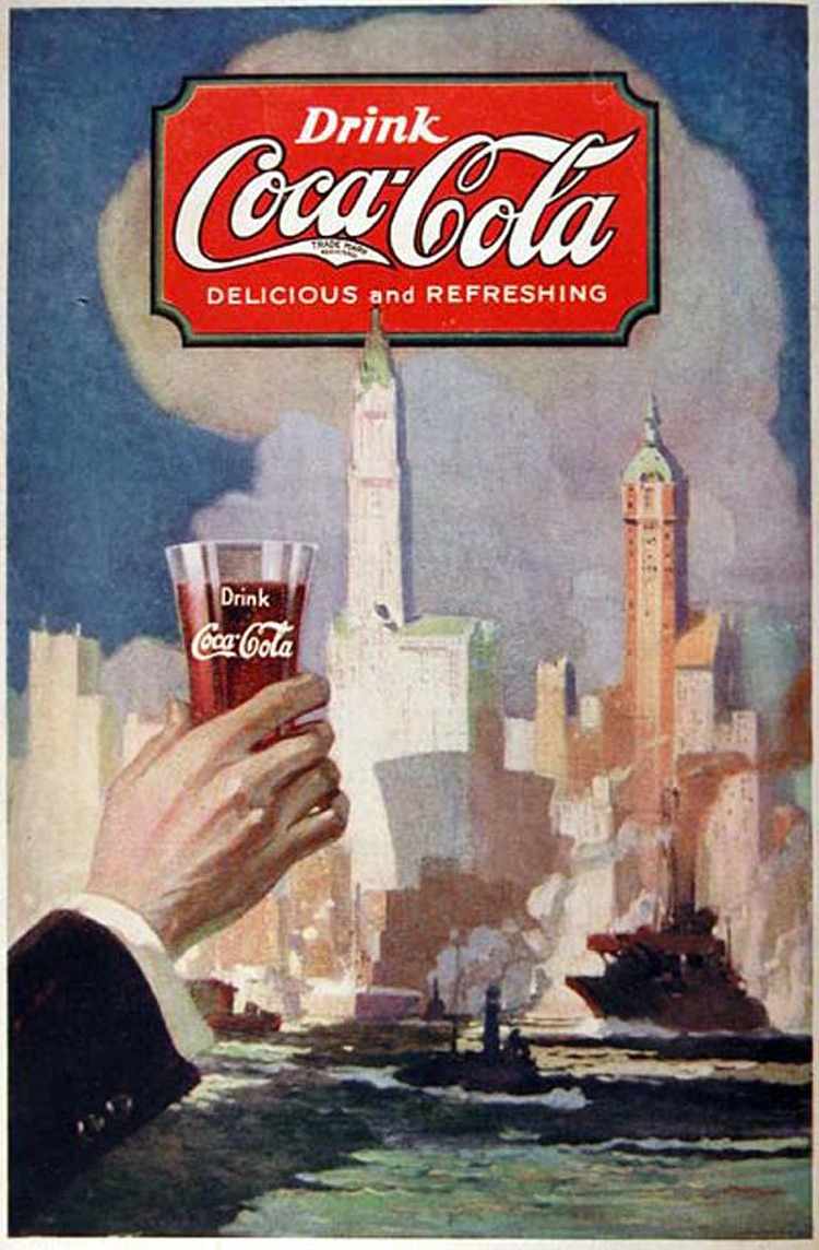 1900s-1920s Coca Cola Advertising Posters