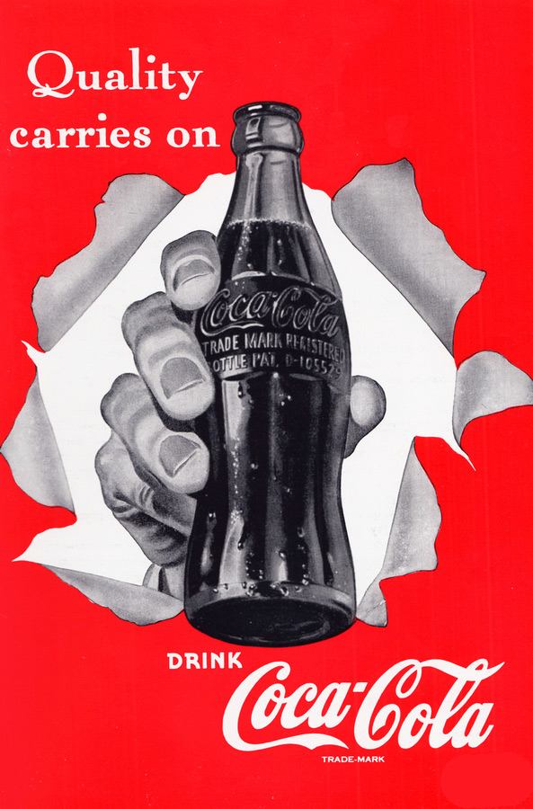 1930s-1950s Coca Cola Advertising Posters