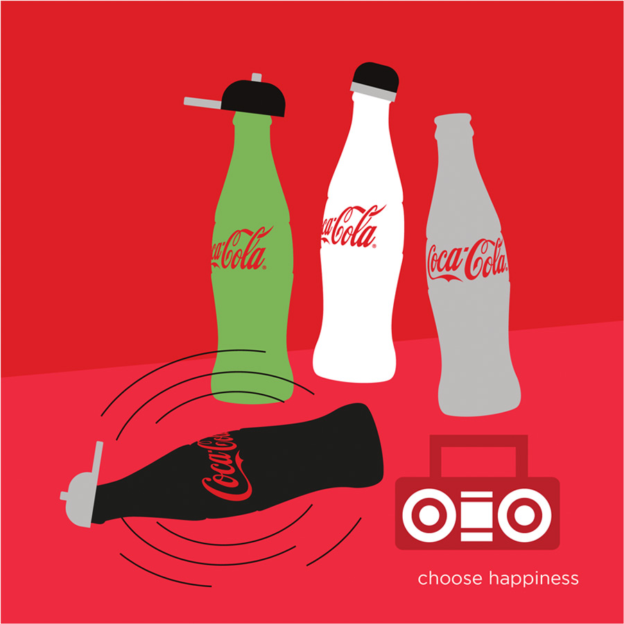 modern Coca Cola Advertising Posters