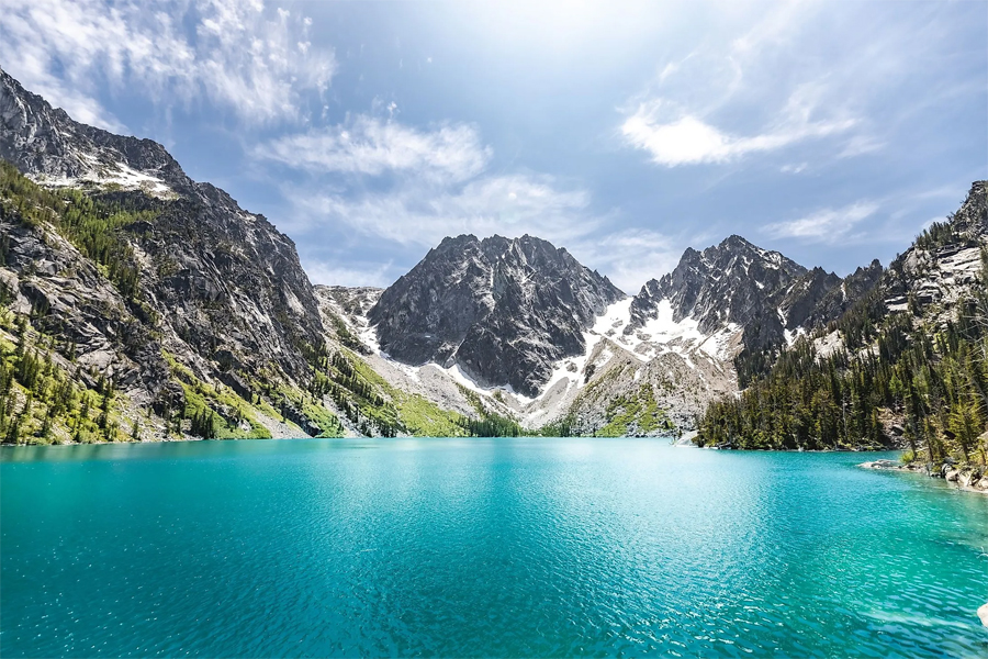 Colchuck Lake in summer