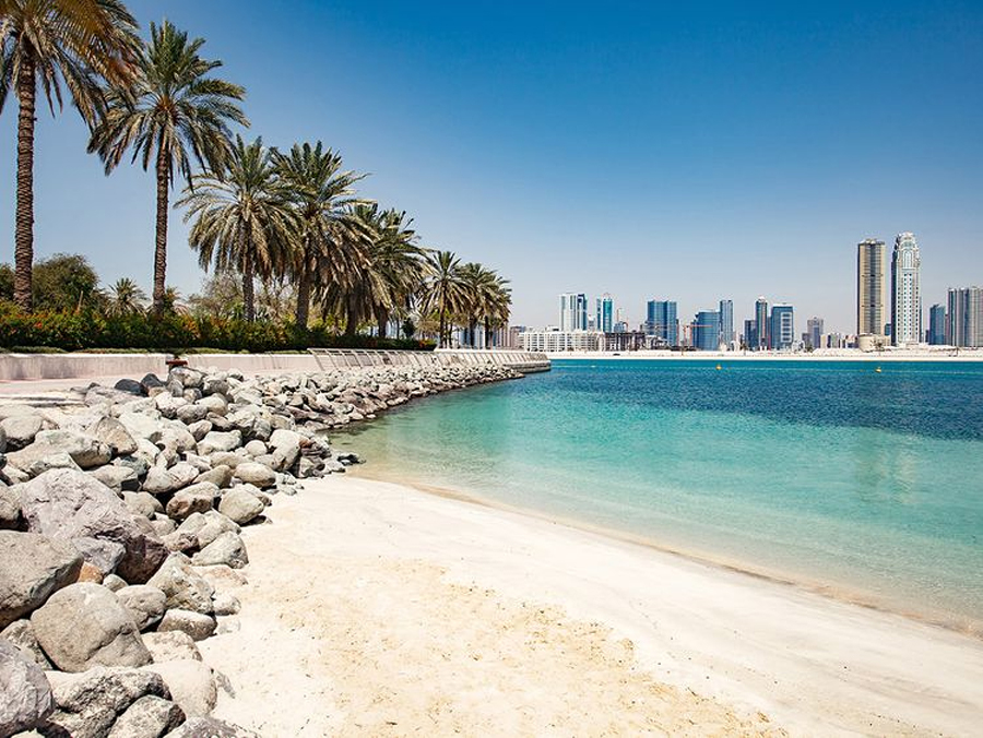 Al Mamzar Beach Park in Dubai