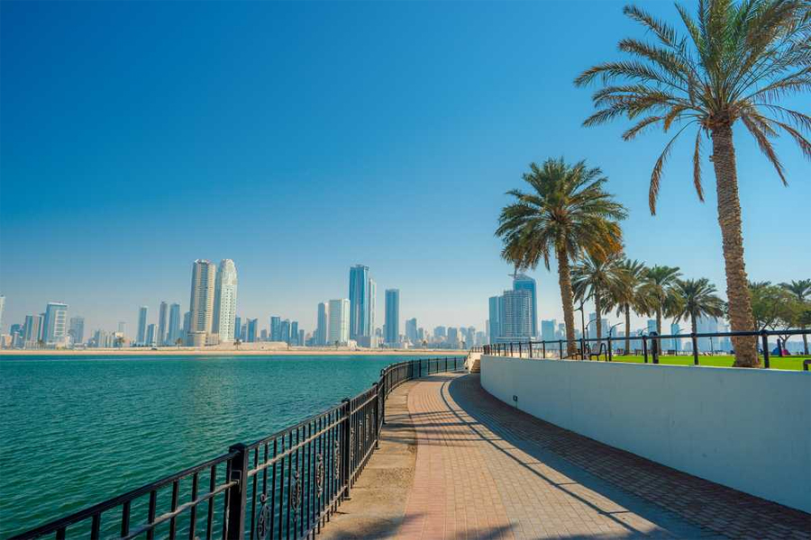 Al Mamzar Beach Park in Dubai