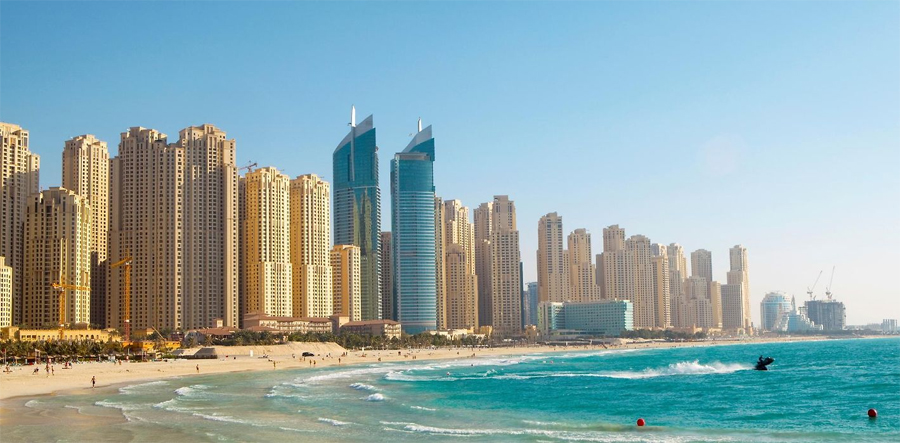 JBR Open Beach in Dubai