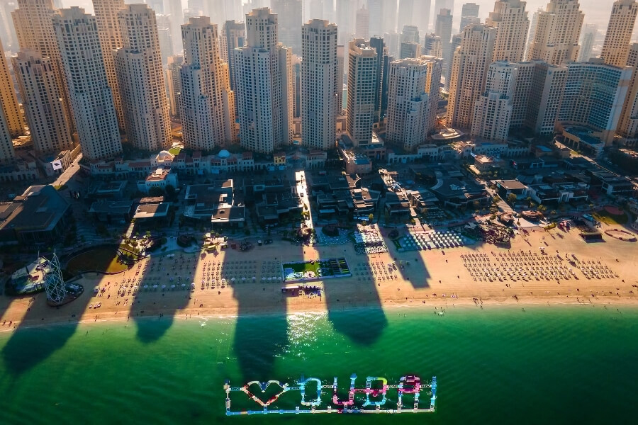 JBR Open Beach in Dubai